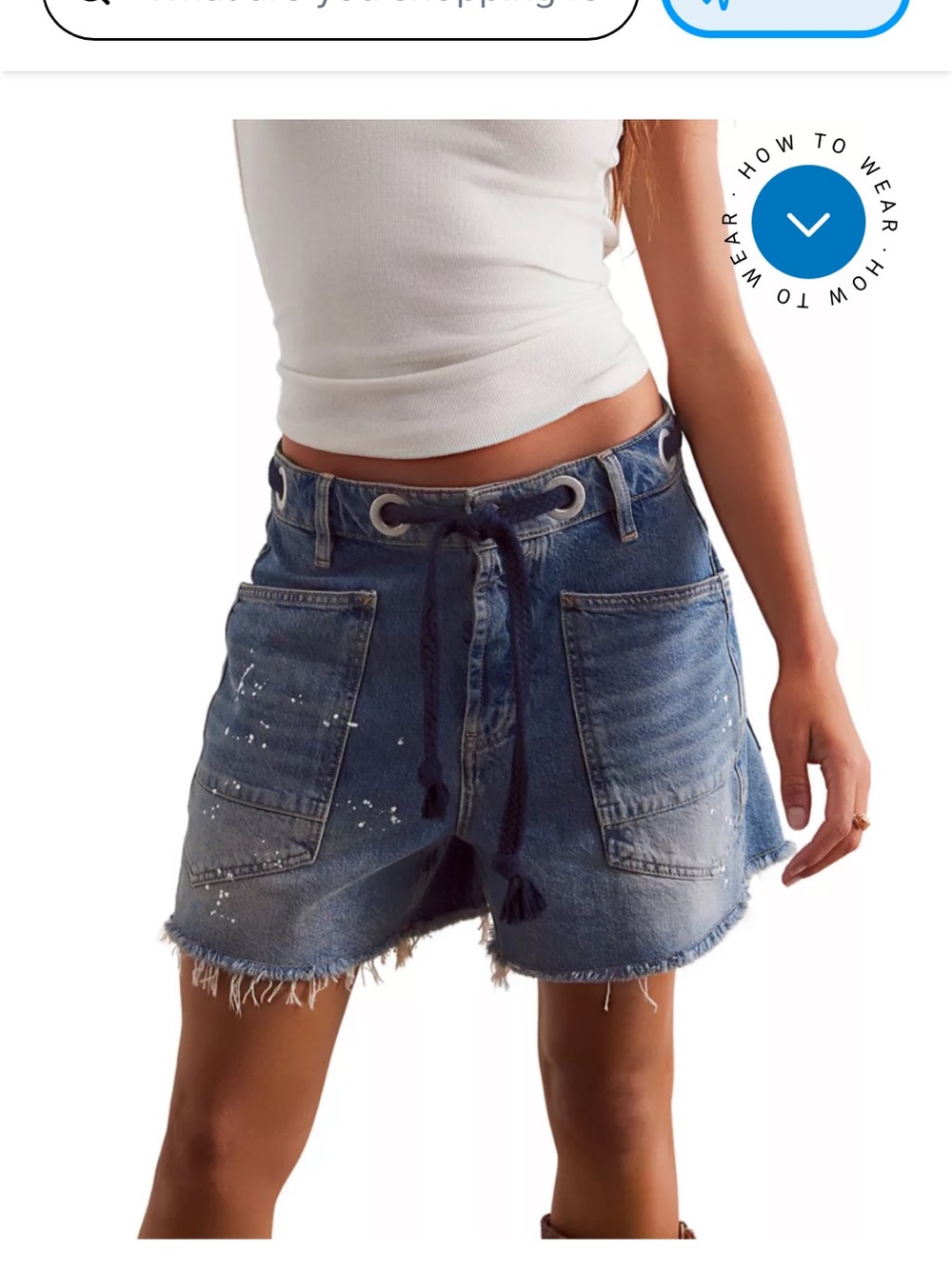 Free People
We The Free Moxie Shorts size 29